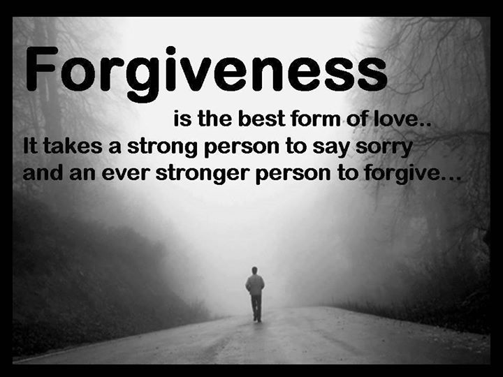 To Forgive And Ask Of.....